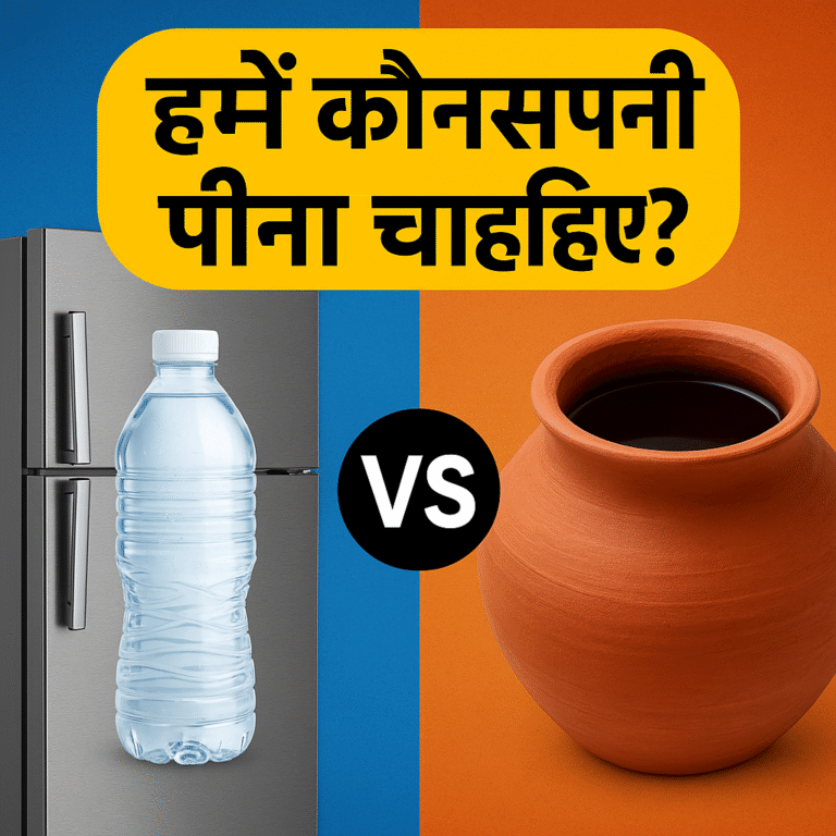 Fridge Water vs Earthen Pot Water | कौन सा पानी पीना चाहिए?