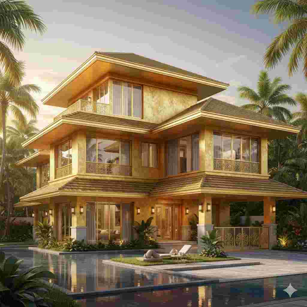 Golden Theme 100% Gold Gold Foil