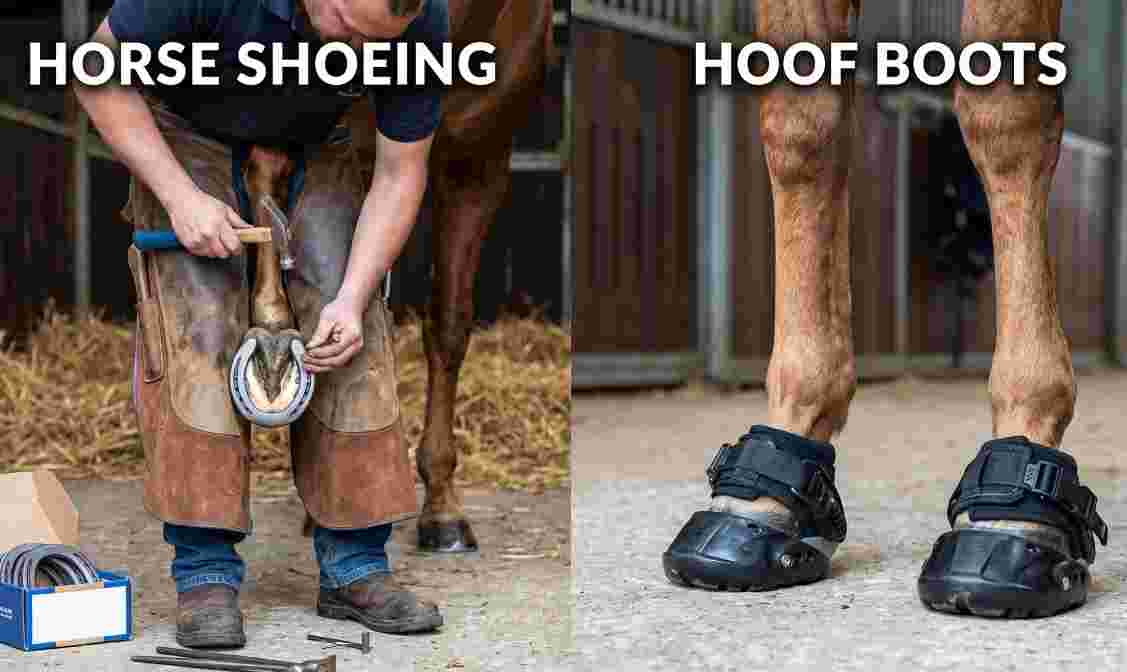 Horse Shoeing vs Hoof Boots