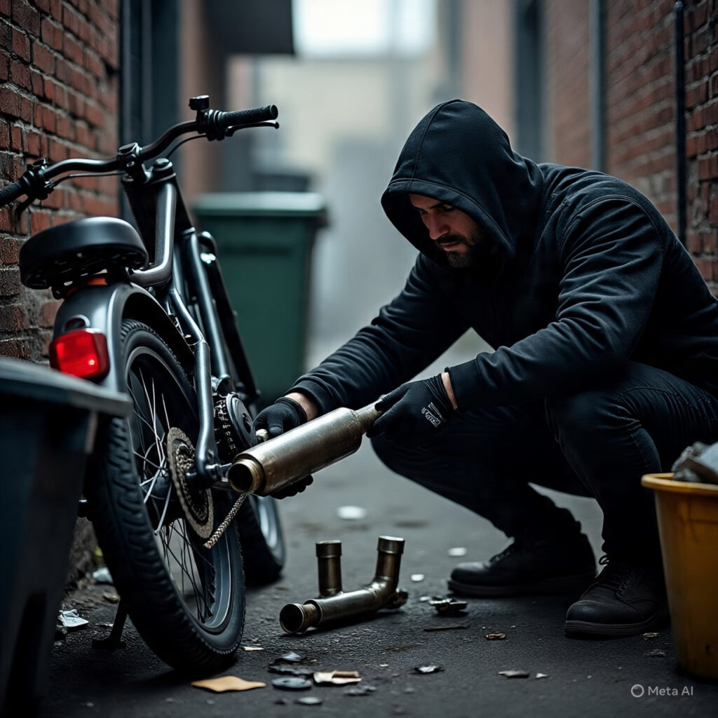 bike-silencer-theft-catalytic-converter-metals-why