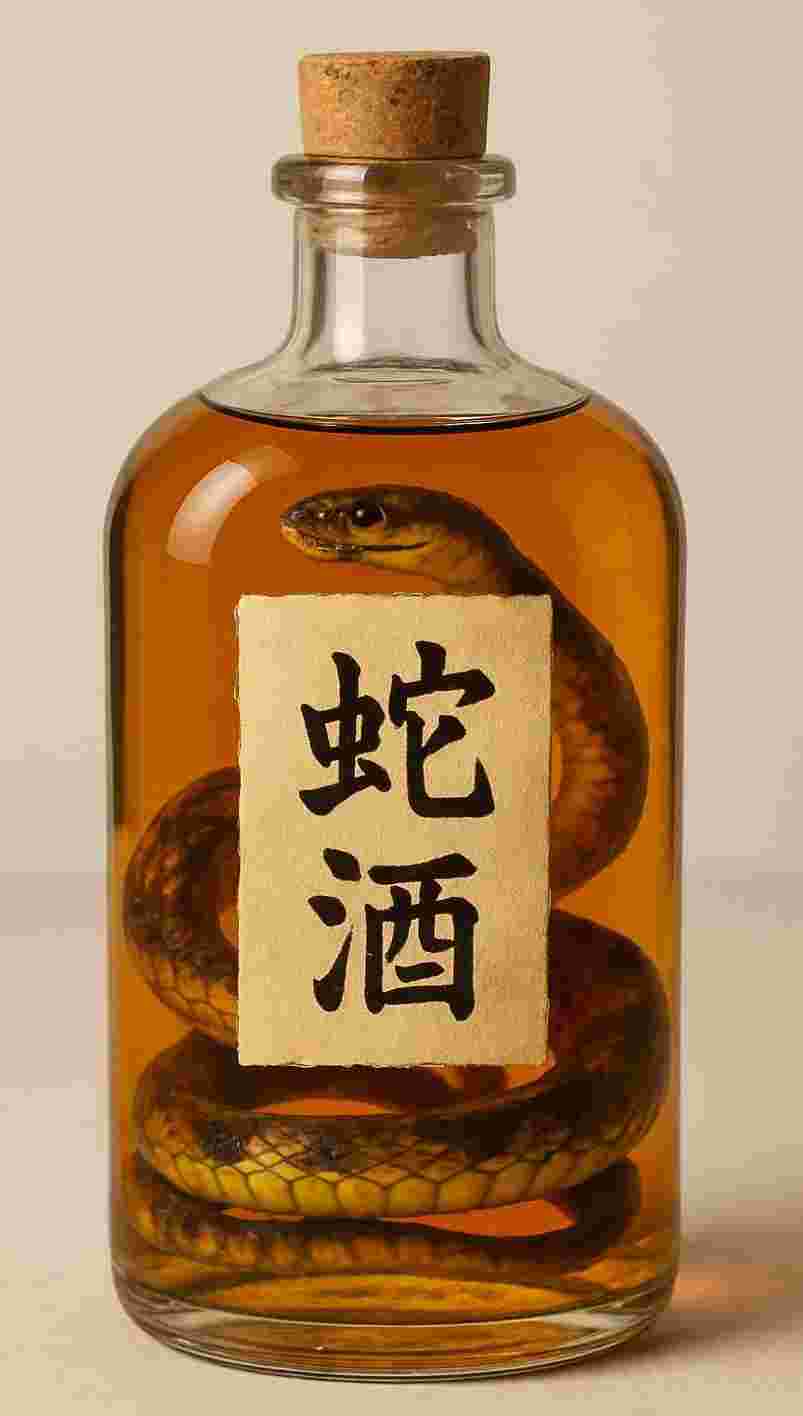 Snake Wine और Lizard Rice Wine