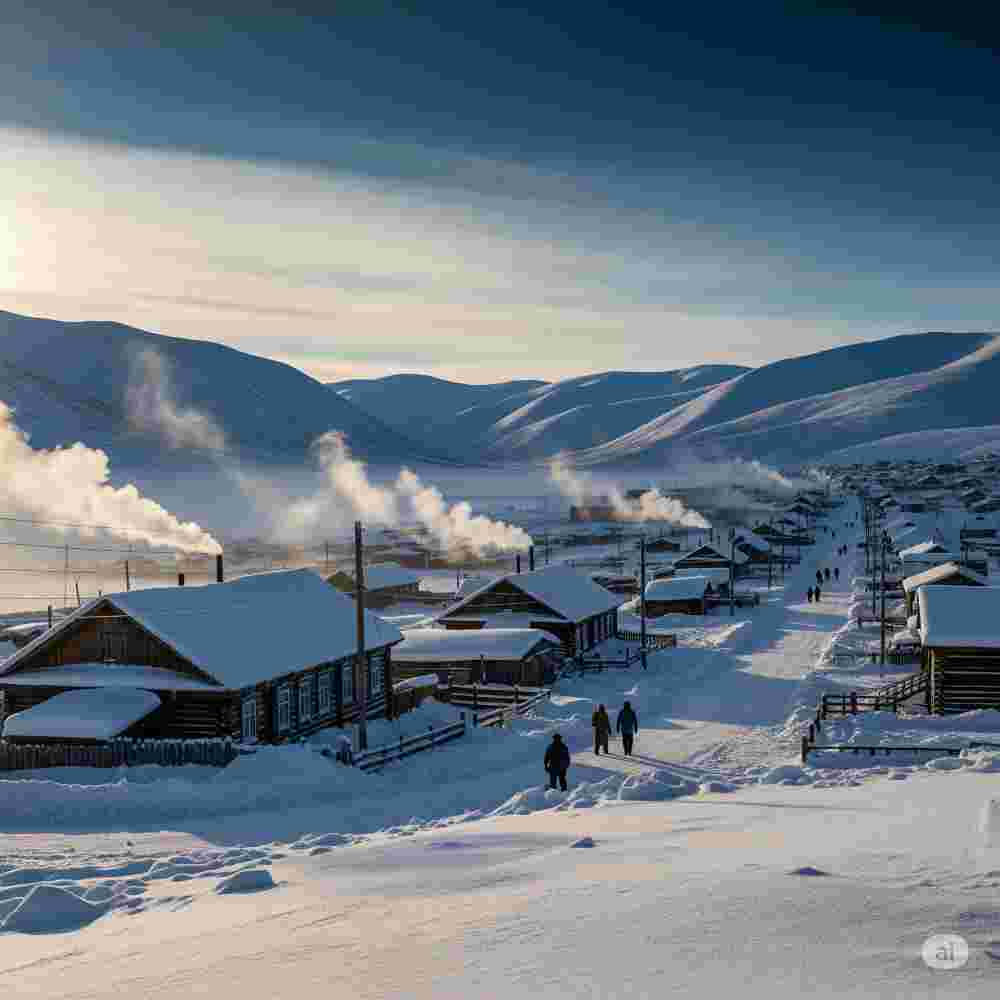 world coldest village Oymyakon