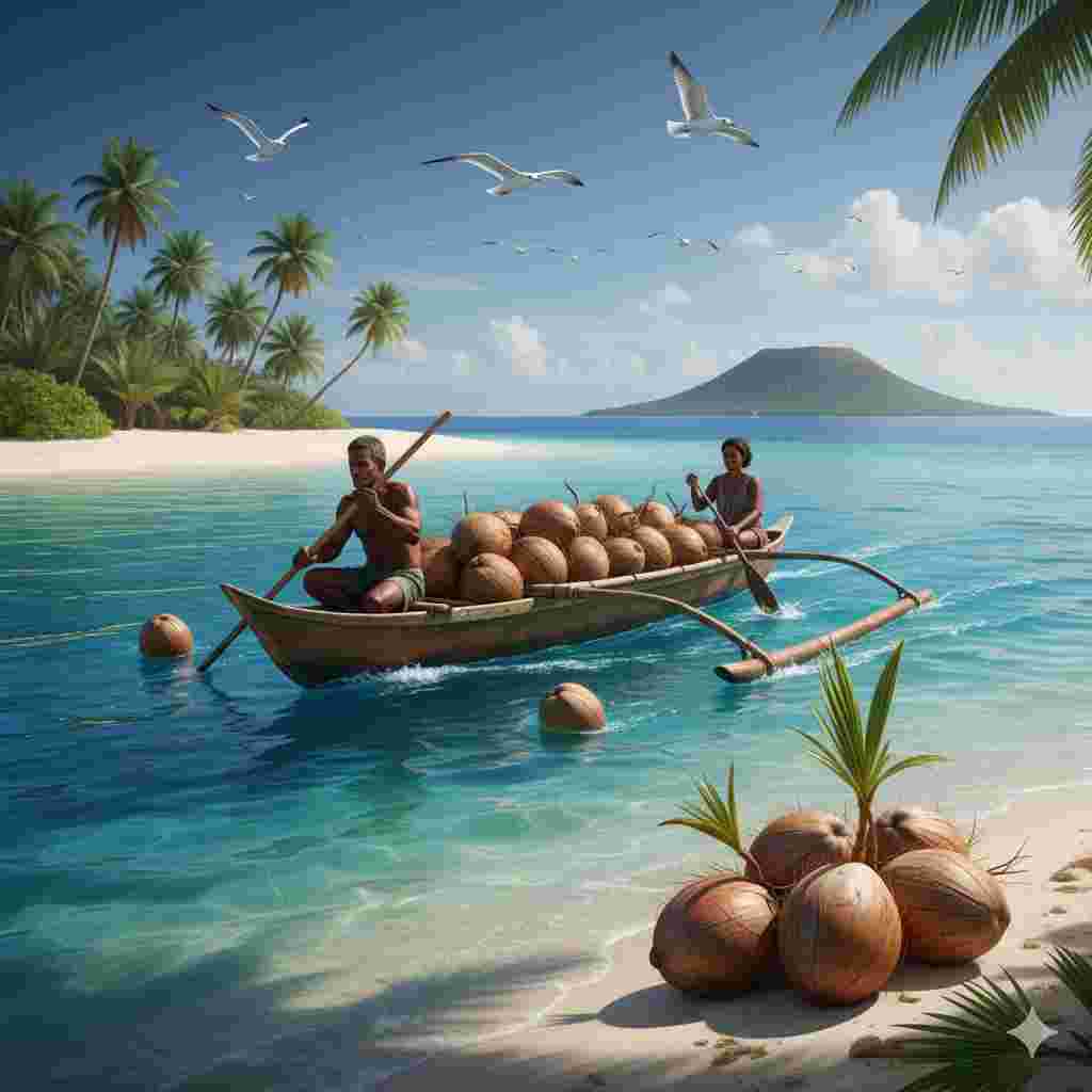 How Coconuts Travel Across the Remote Islands