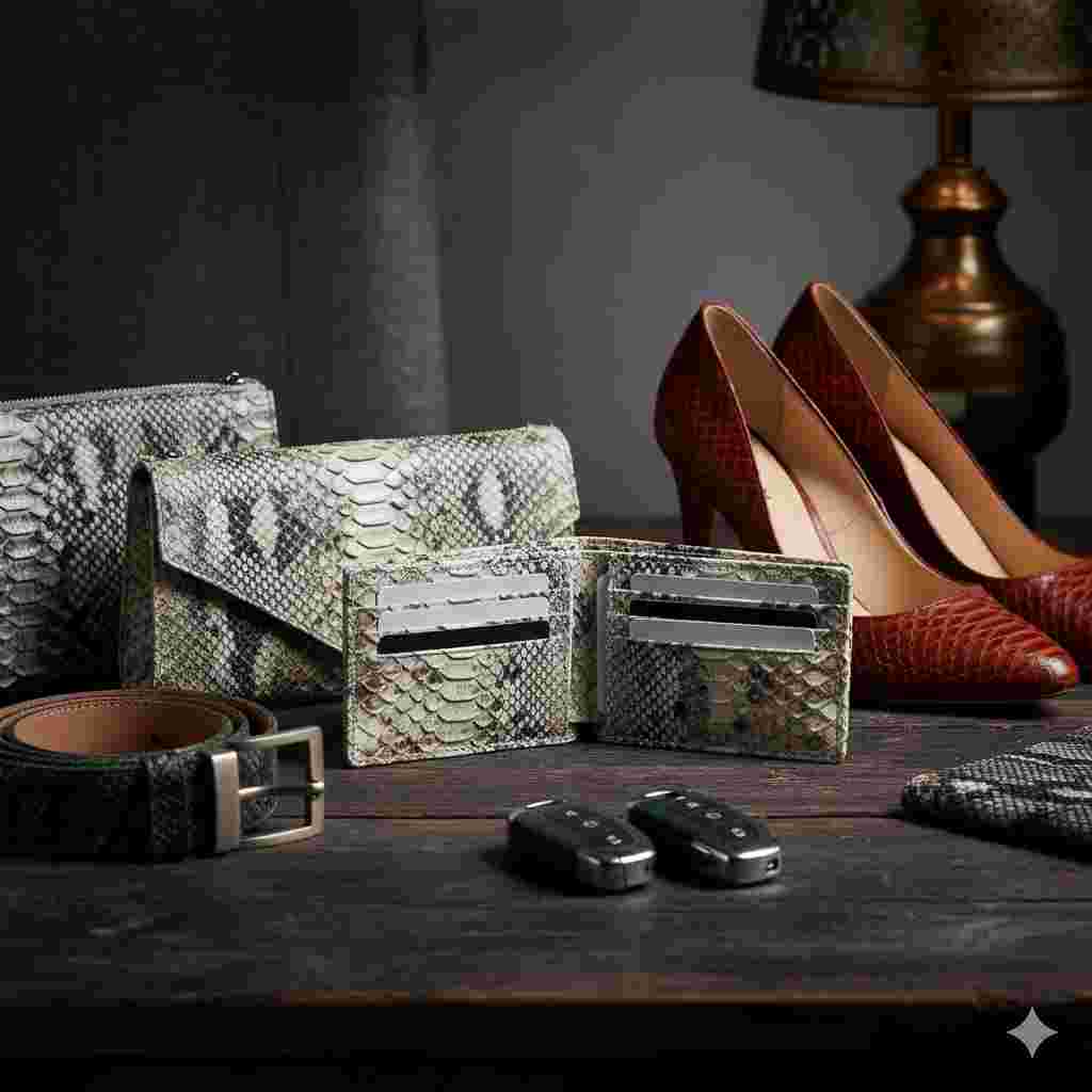 Pure Python Leather Items