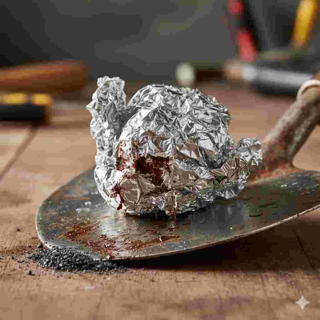 Aluminium Foil Remove Rust