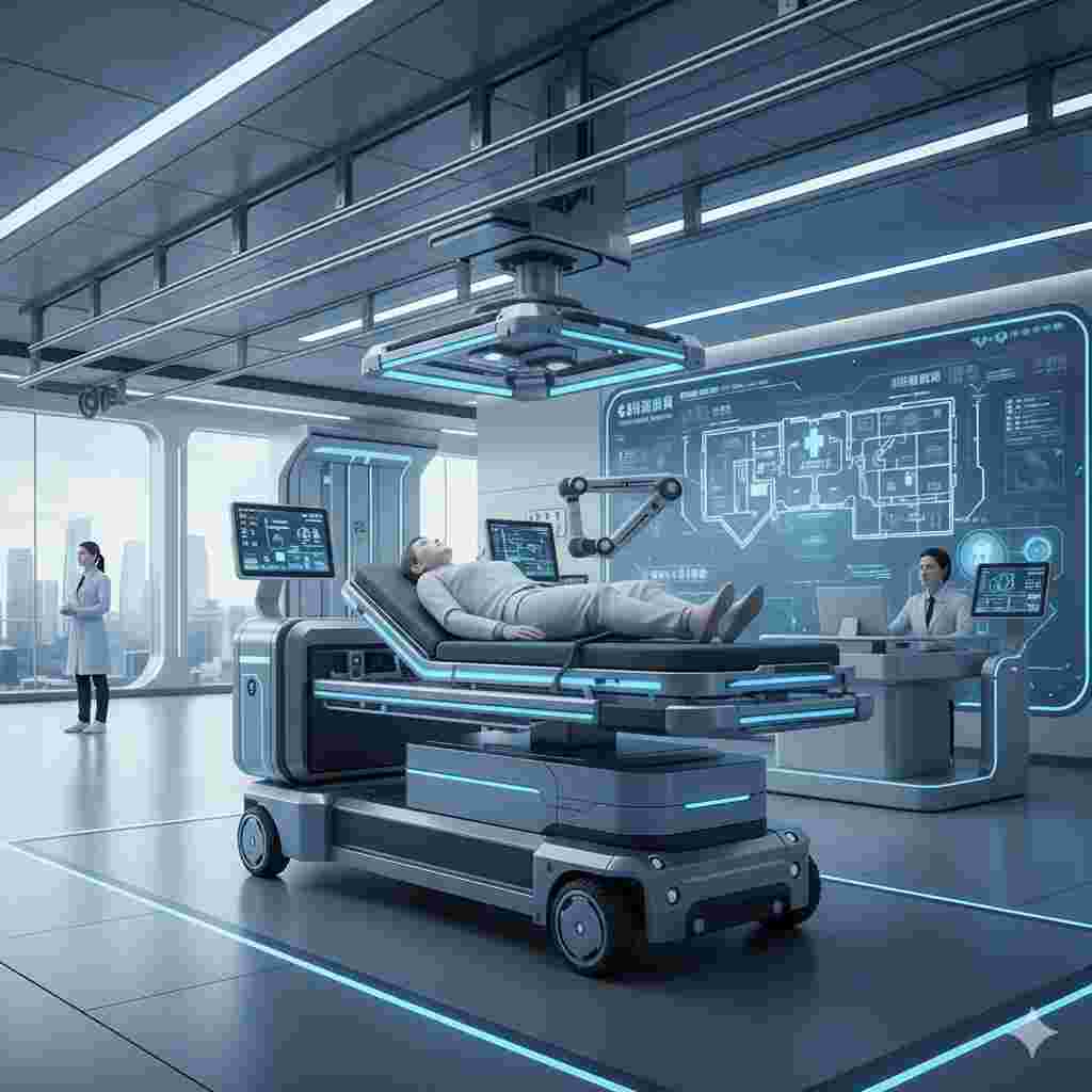 China Advanced Patient Transfer Bed System