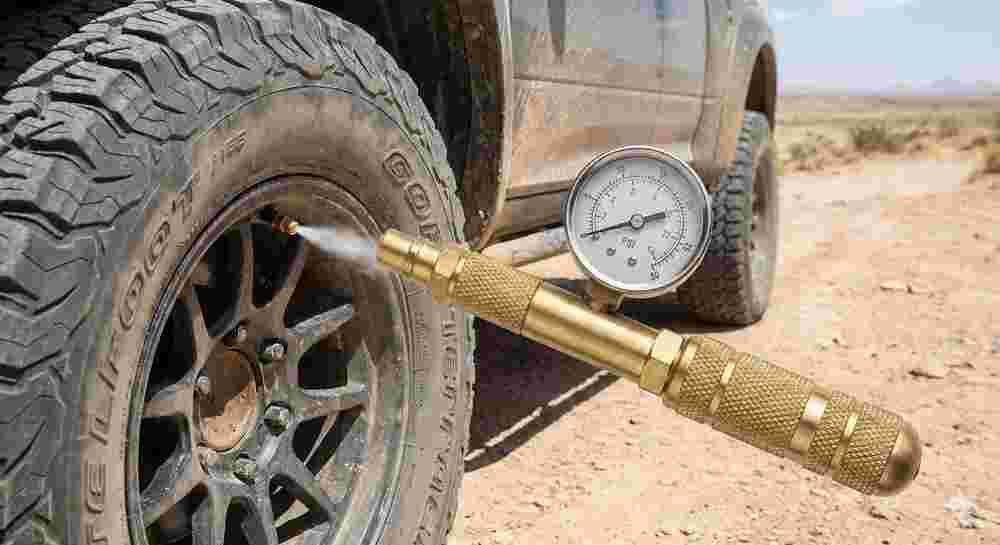 Tyre Deflater Tool with PSI