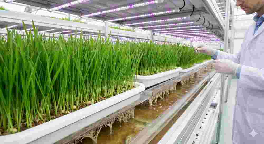 Hydroponic Grass Farming