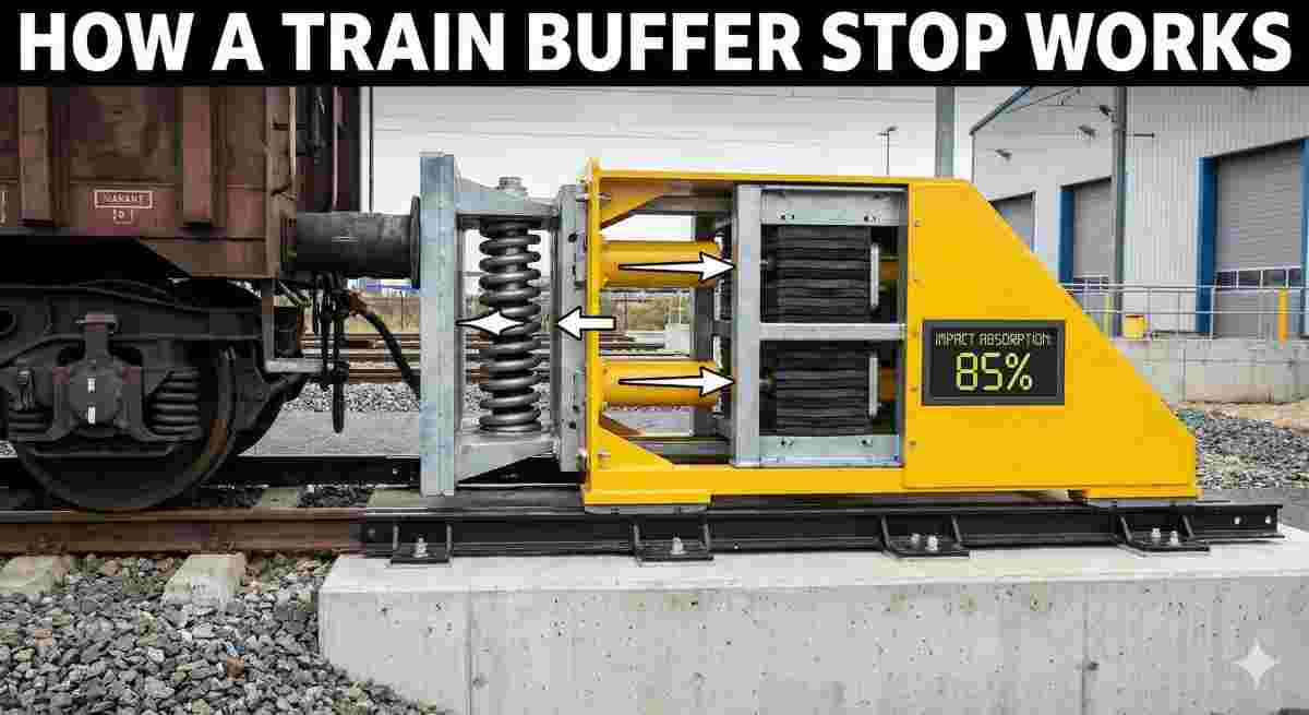 How Train Buffer Stop Works