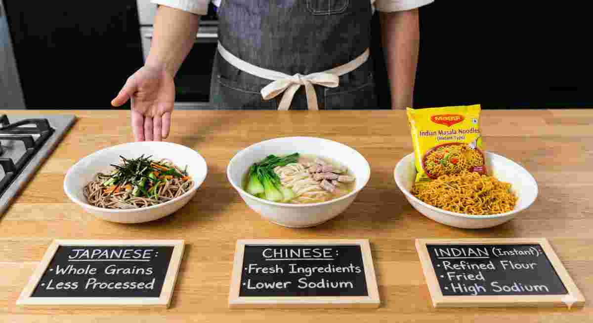 Why Chinese & Japanese Noodles Are Healthier
