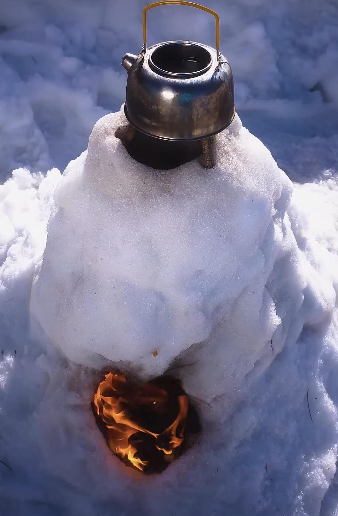 Snow Fire Stove