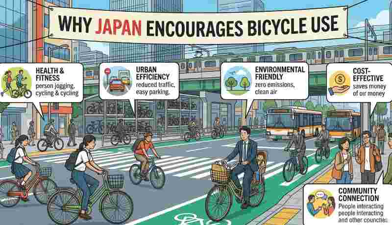 Why Japan Encourages Bicycle