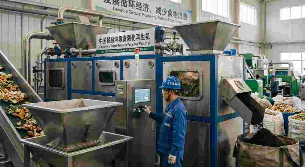 China Food Waste Recycling Machine Technology