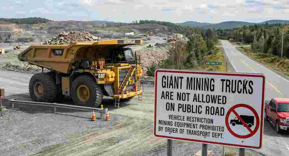 Giant Mining Trucks