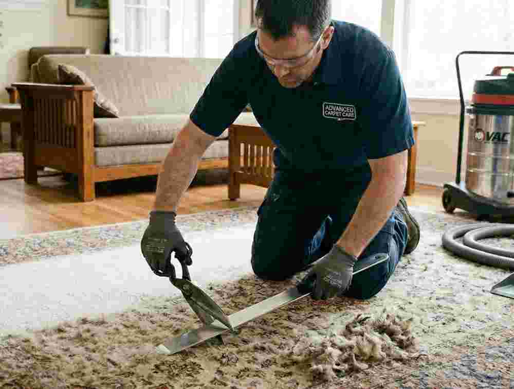 Carpet Shaving Process