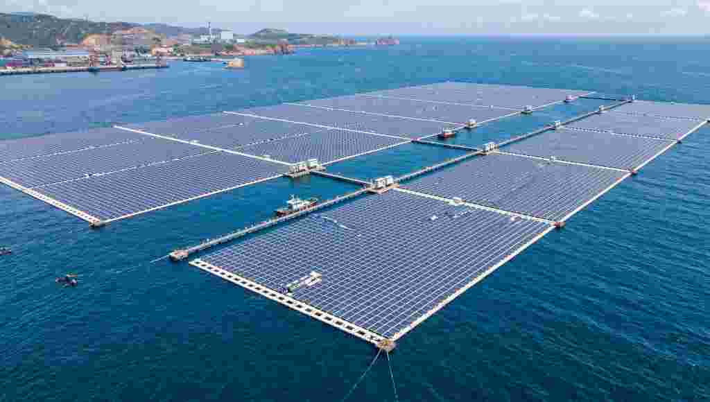 China Floating Solar Farm