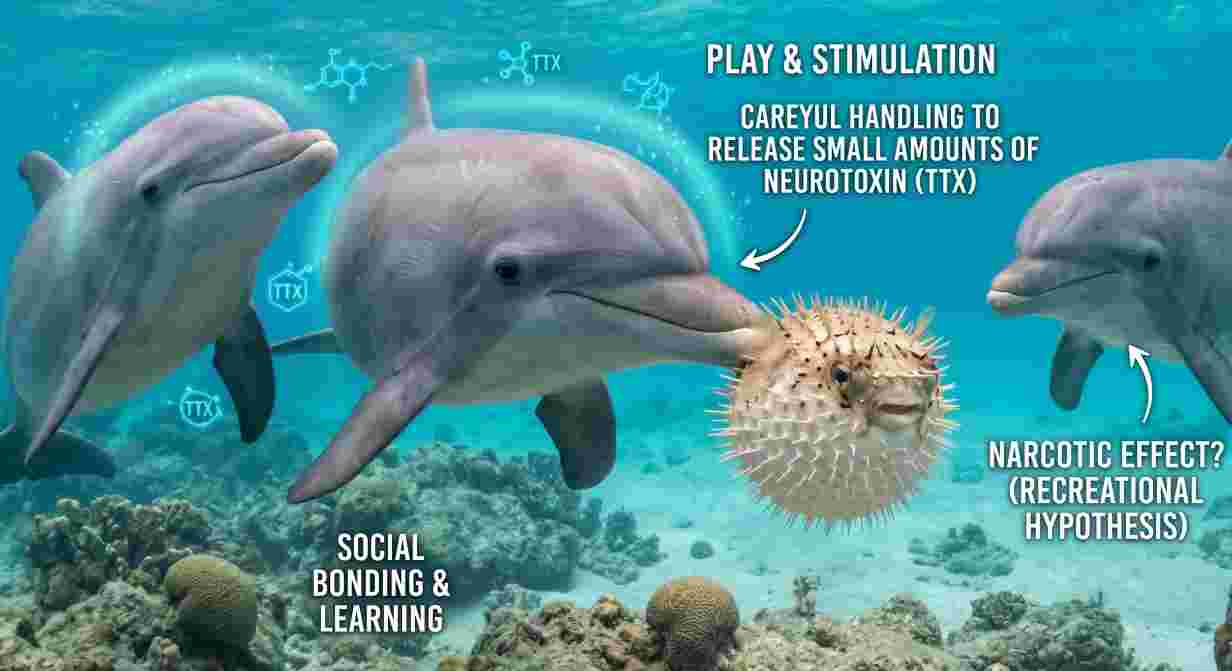 Why Do Dolphins Play With Puffer Fish?