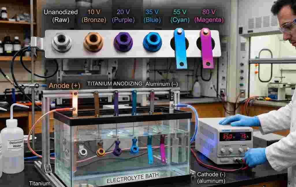 How Voltage Creates Colors