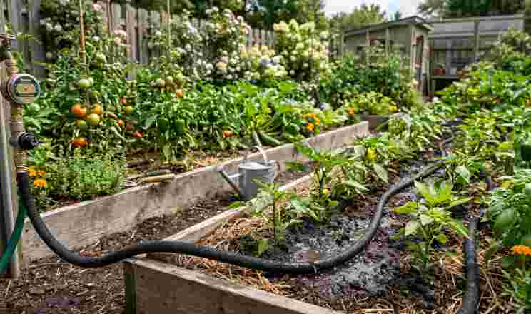 Soaker Hose Continuous Irrigation System