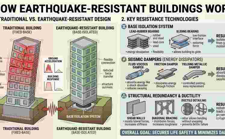 How Earthquake-Resistant Buildings Work