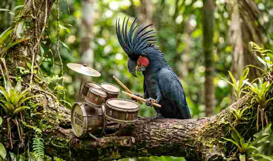 Palm Cockatoo Bird