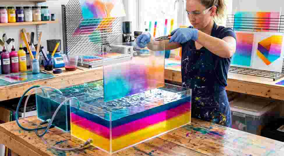 Dip Dyeing Technique