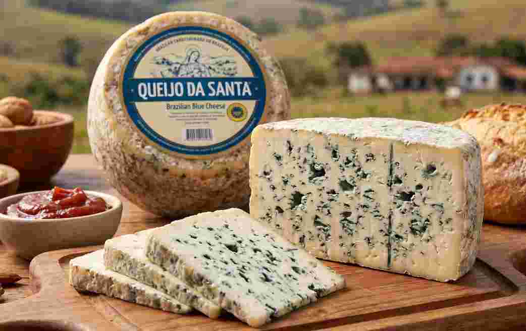 Queijo da Santa Brazilian Blue Cheese