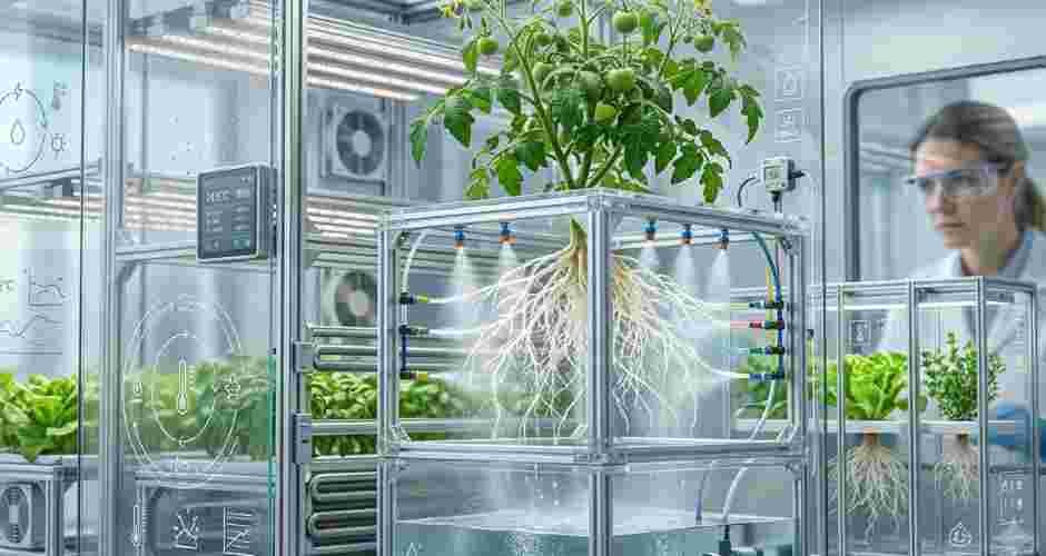 Plants Grow Without Soil