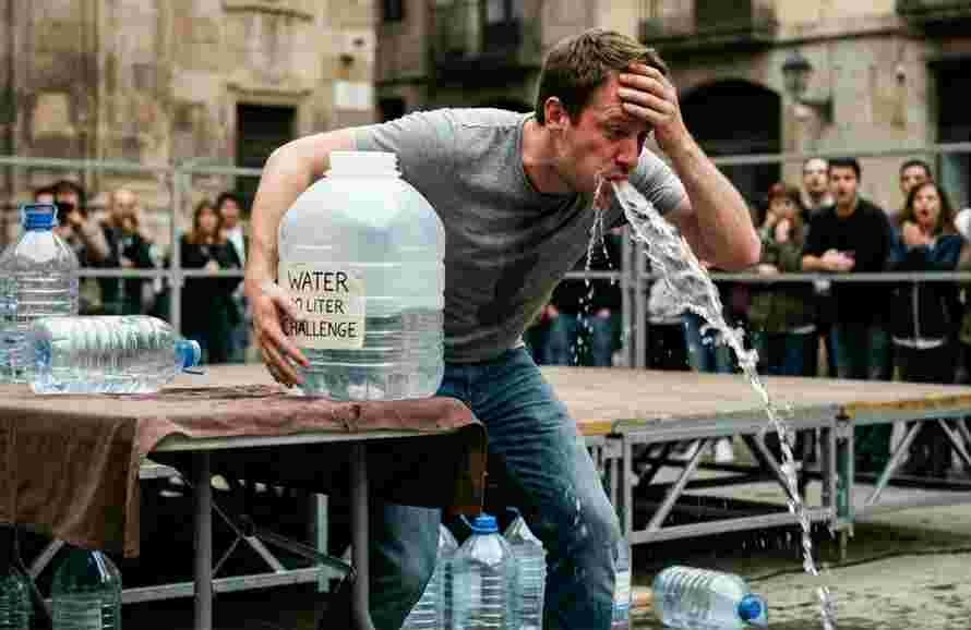 Human Drink 10 Liters of Water