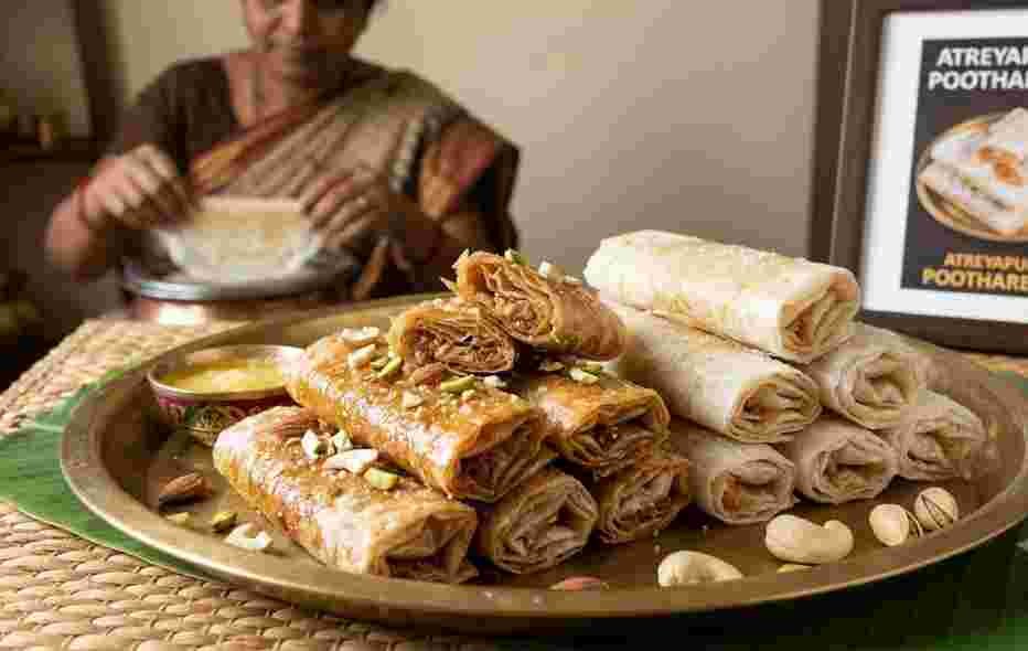 Potharekulu Sweet Making Process