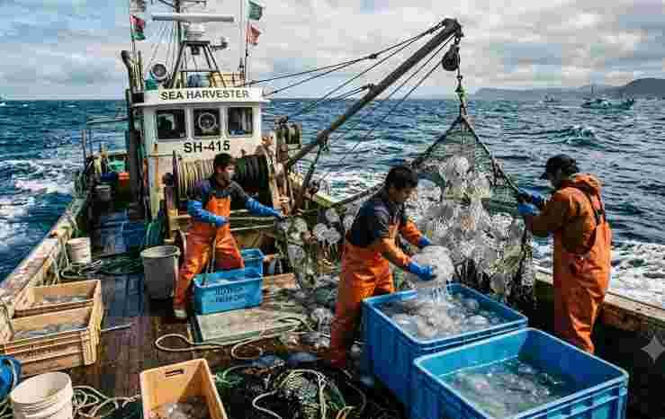 Jellyfish Harvesting