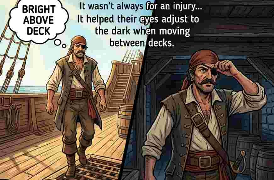 Pirates Wear Eye Patches